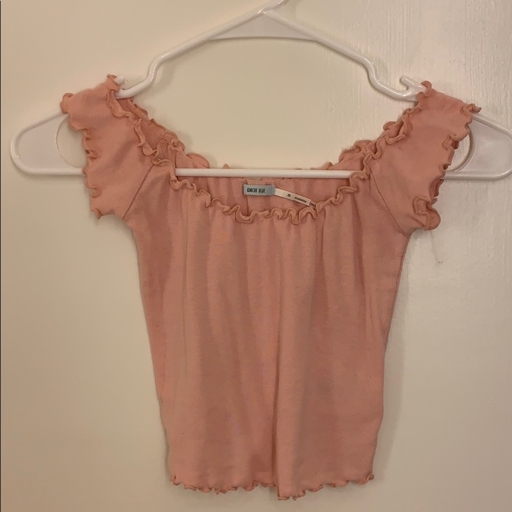 Kimchi Blue Crop Top | Color: Pink | Size XS